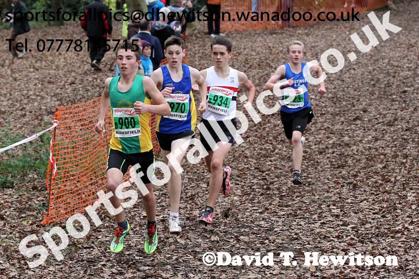 Boys under-15s National Cross Country Relays. Photo: David T. Hewitson/Sports for All Pics